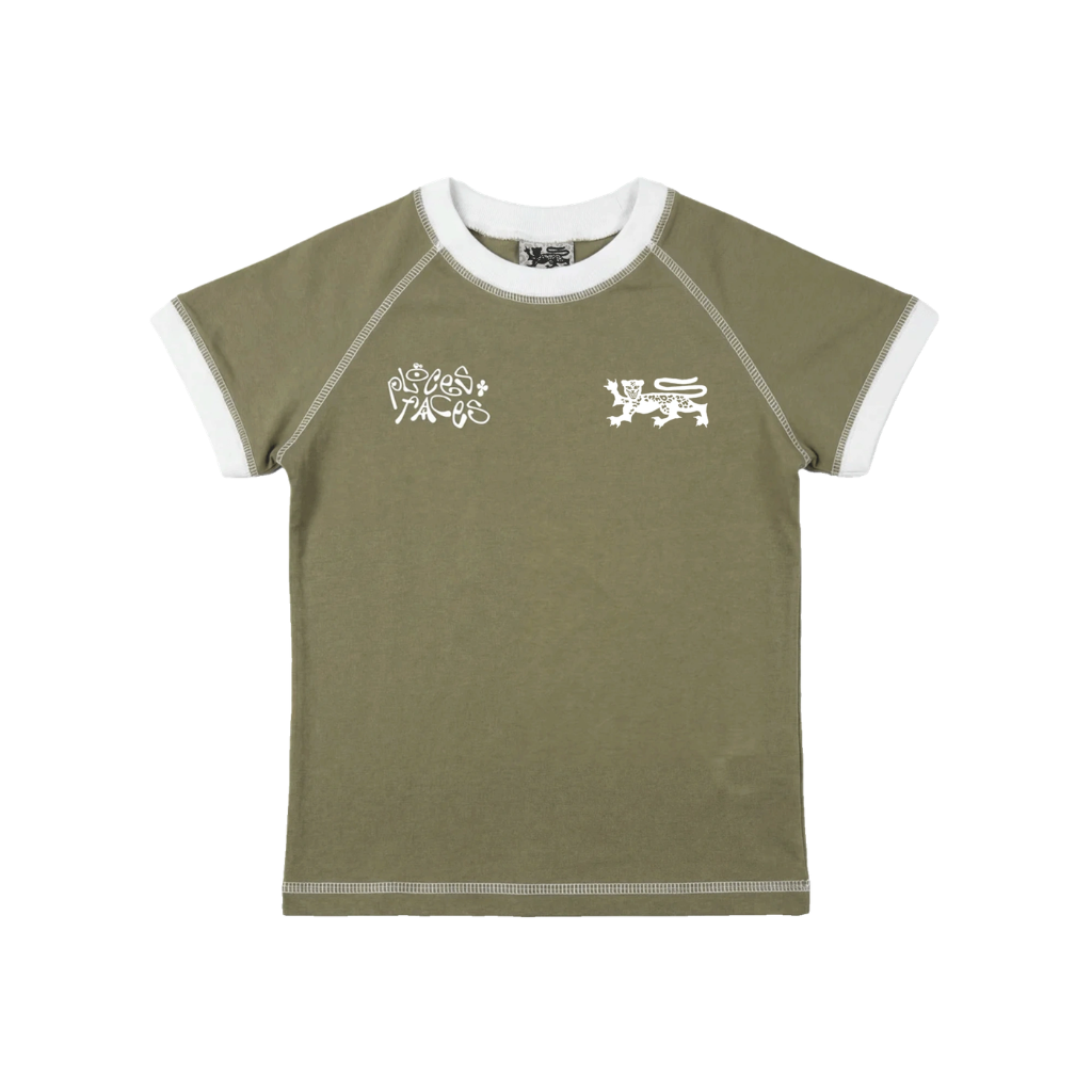 Camiseta Baby Survival x Places + Faces Verde