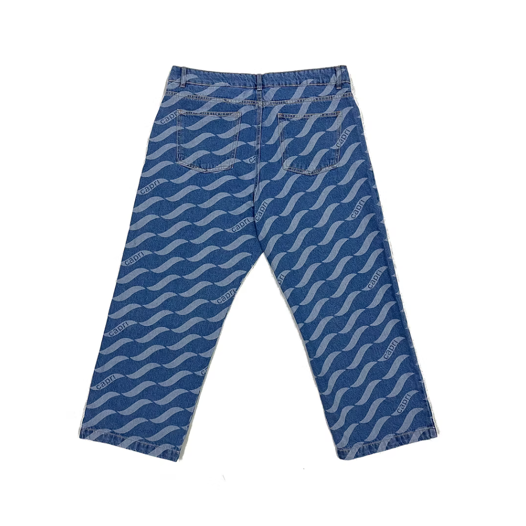 Calça Jeans Pavilhão Maxwell Alexandre Capri Escura