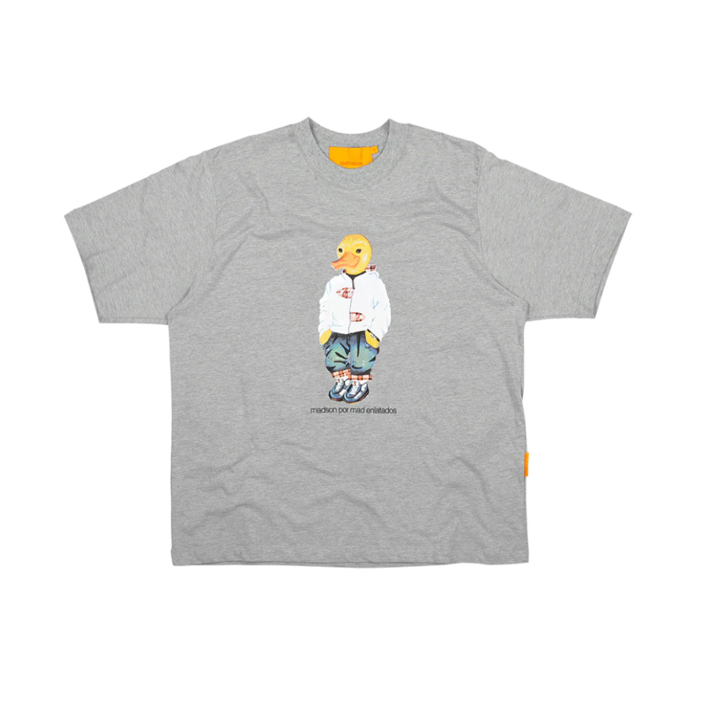 Camiseta Mad Enlatados Madson Cinza Mescla