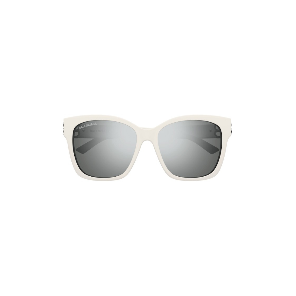 Balenciaga Butterfly Sunglasses White Dark Grey