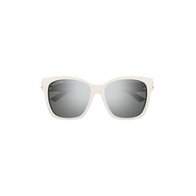 Carregar imagem no visualizador da galeria, Balenciaga Butterfly Sunglasses White Dark Grey
