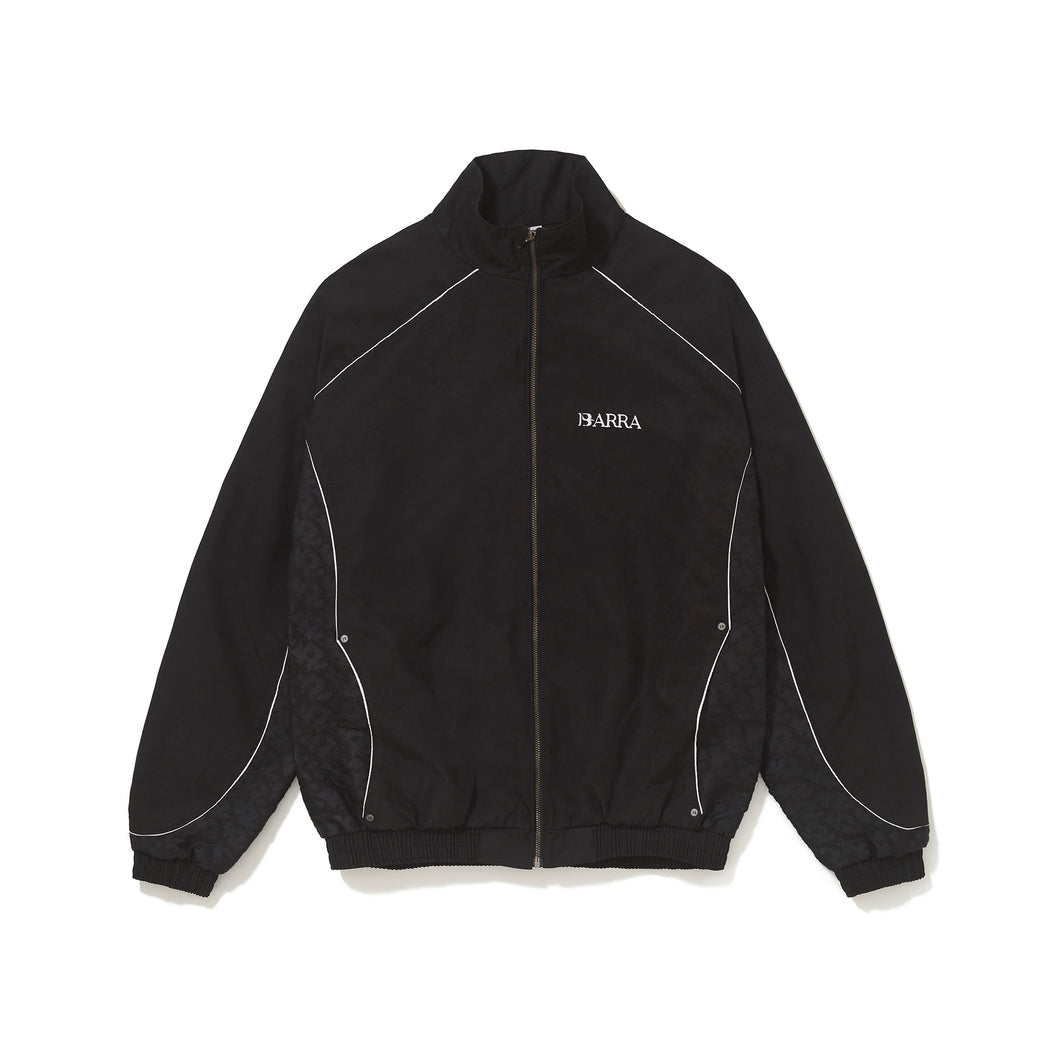 Jaqueta Barra Crew Pattern B Jacquard Preta