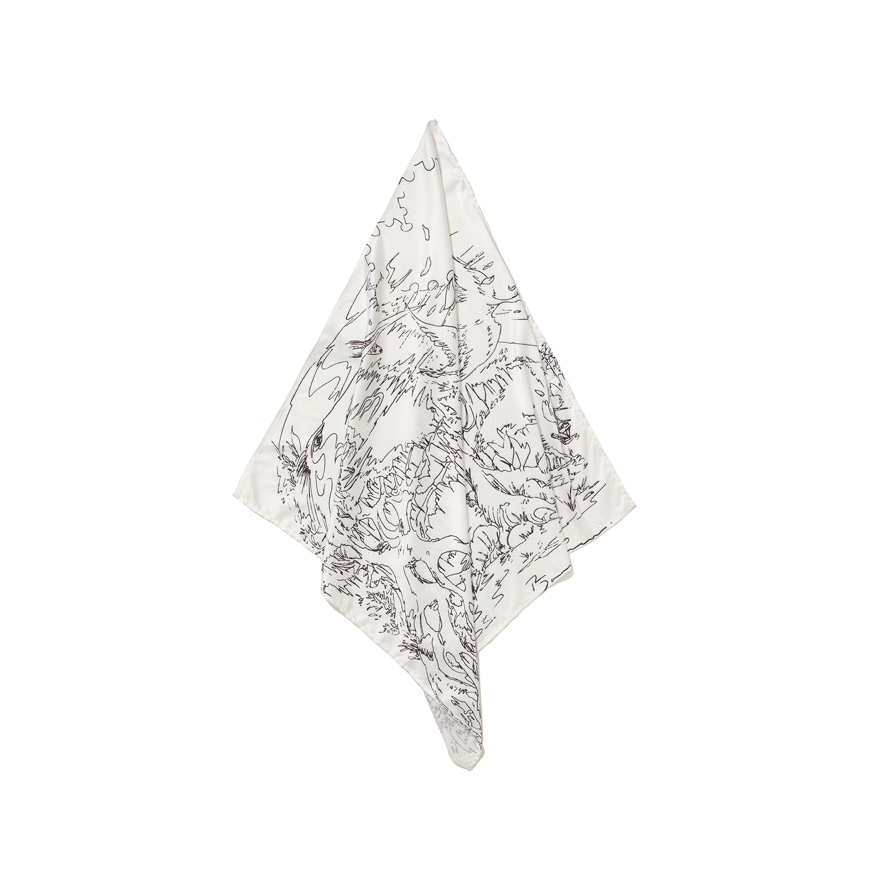 Lenço Barra Crew Manguezal Off White