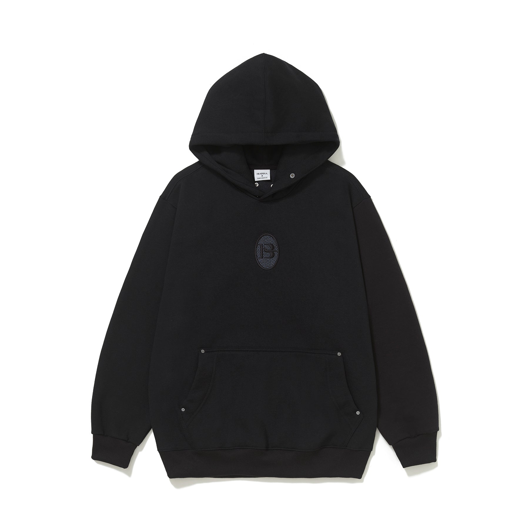 Moletom Barra Crew Atelie Preto