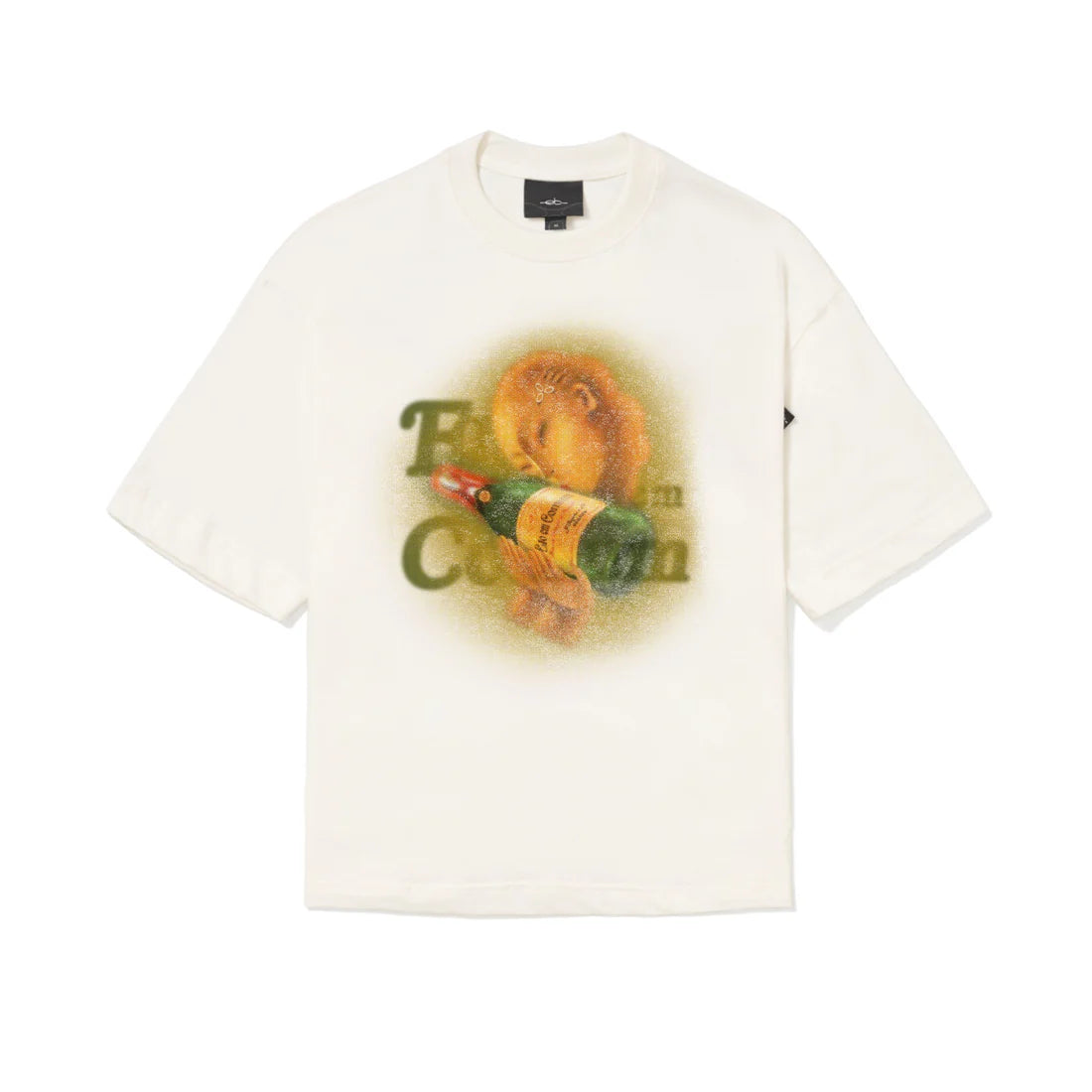 Camiseta Oversized Elo em Comum Wine Off White
