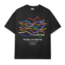 Carregar imagem no visualizador da galeria, Camiseta Barra Crew Fé Souvenir Preta
