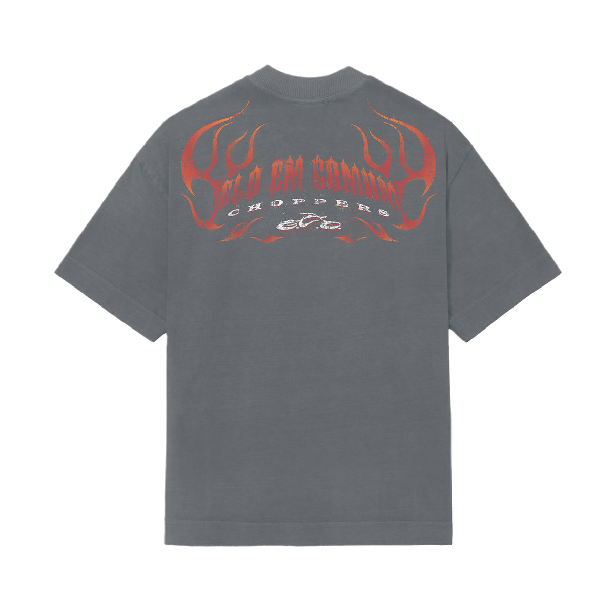 Camiseta Regular Elo em Comum Chopper Cinza