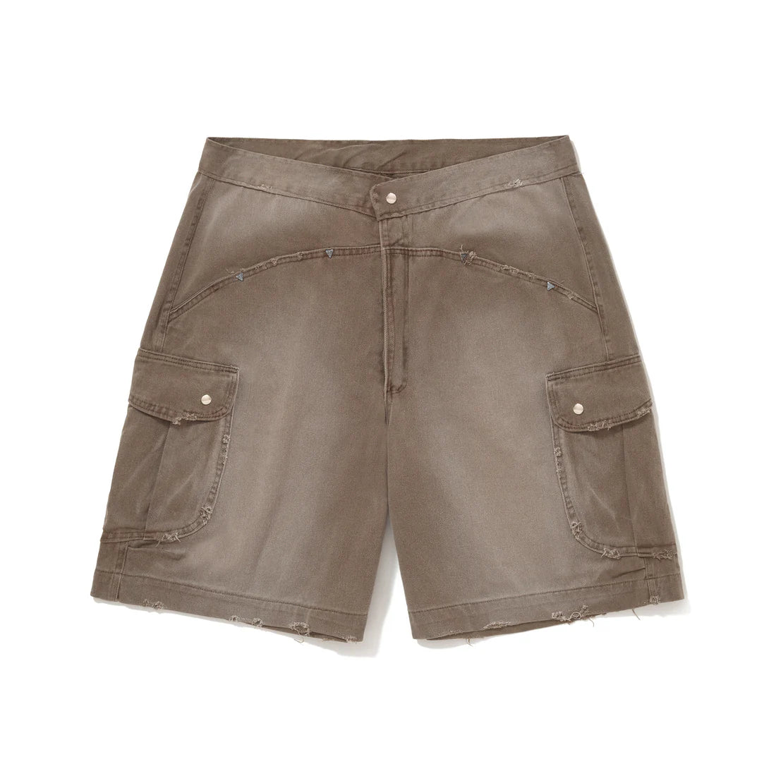 Bermuda Sarja Elo em Comum Cargo Marrom