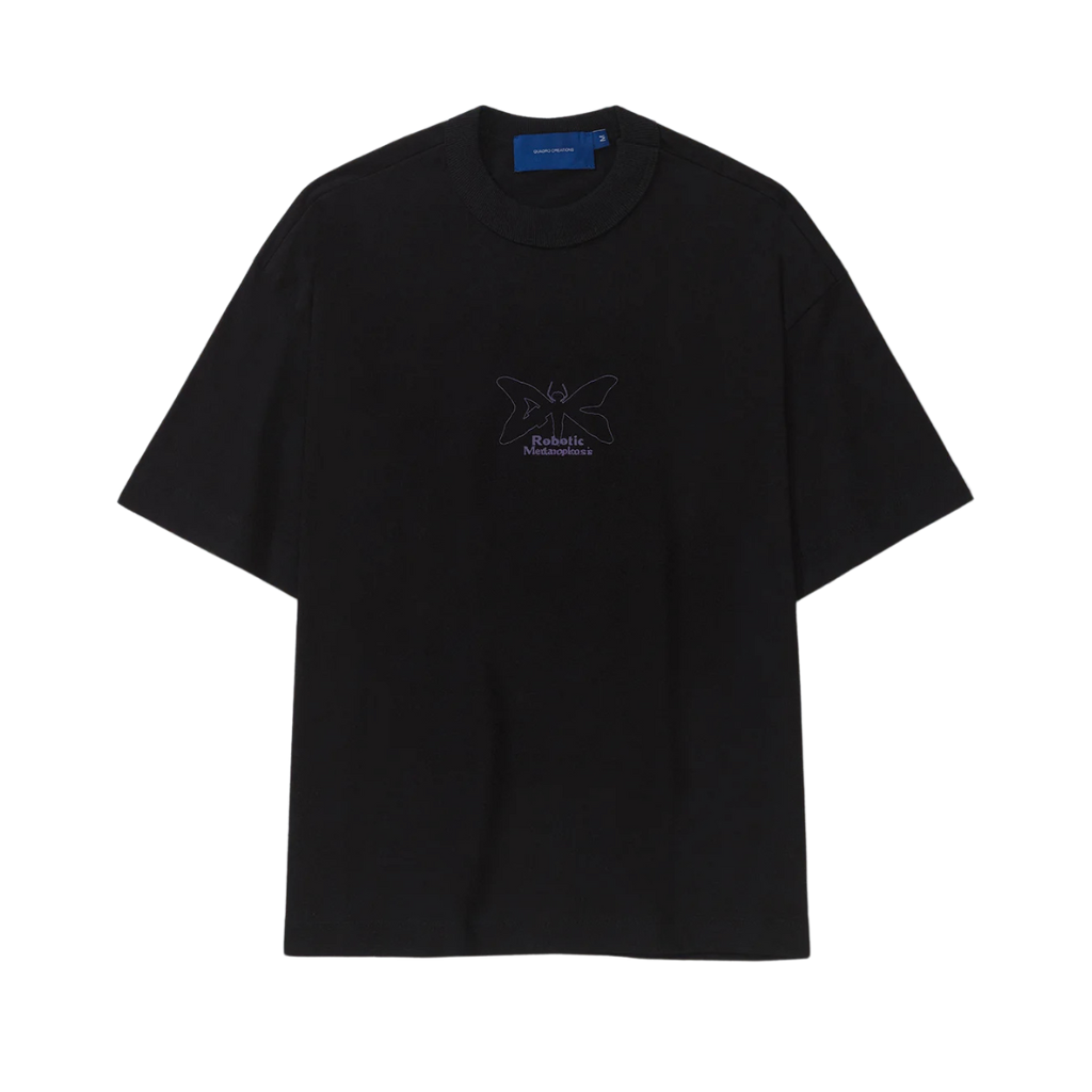 Camiseta Boxy Quadro Creations Metamorfose Preta